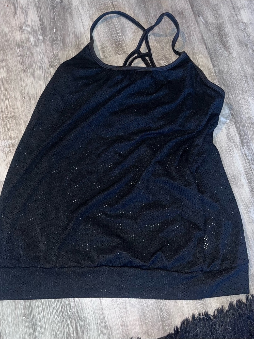 Prana Women’s Black Strappy Performance Tank Top